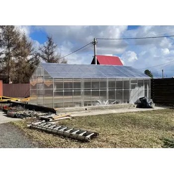 Отзыв о нашей теплицe от Владимир Синяев